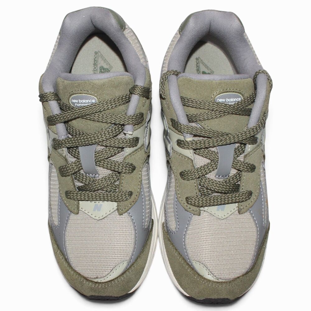 New Balance 2002R Kids 3 Women’s 4.5 Dark Olive Sneakers - Picture 10 of 12
